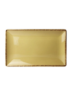 Блюдо прямоугольное Steelite фарфоровое 27x16,5 см бежевое