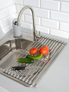 Сушилка-решетка кухонная LUCKY для посуды, овощей 47x23см, T000319