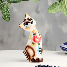 Сувенир Кот с кошкой Счастье No Brand