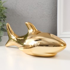 Копилка Золотая акула 9735380, 24,5 х 12,5 х 11 см No Brand