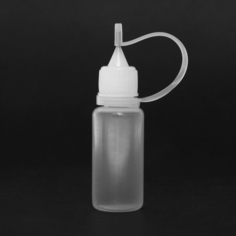 Бутылочка для хранения жидкости TORSO, с иглой, 10 мл
