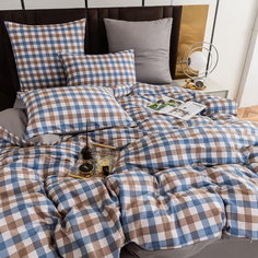 Постельное белье VIVA-HOME TEXTILE сатин люкс 2 спальный на молнии
