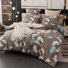 Постельное белье VIVA-HOME TEXTILE сатин евро на молнии