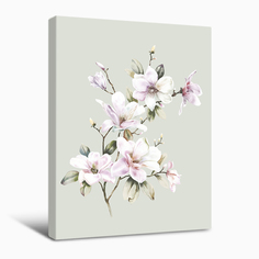 Картина на холсте Postermarket Цветы, 50х70 см