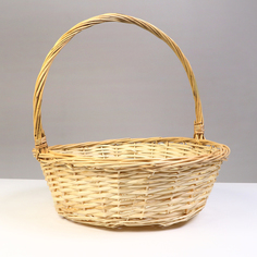 Корзина плетеная, 49 х 1544 см, ива No Brand