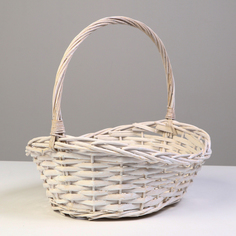 Корзина плетеная, 35 х 25 х 131030 см, ива No Brand