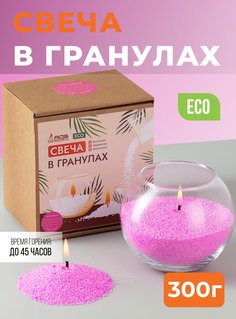 Свеча насыпная ароматическая восковая Шар 10х12см Ros Candles