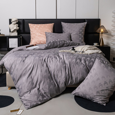 Постельное белье VIVA-HOME TEXTILE Семейный на молнии