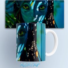 Кружка с принтом Аватар Нейтири Avatar Путь воды 330 мл No Brand