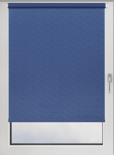 Рулонные шторы FRANC GARDINER Shantung 55х160 см на окно синий