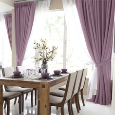 Комплект Штор Волшебная Ночь, 2 шт 165х270см, Рогожка, Амброзия