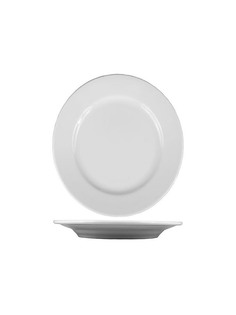 Тарелки десертные Добрушский фарфоровый завод 6 шт 17 см белый