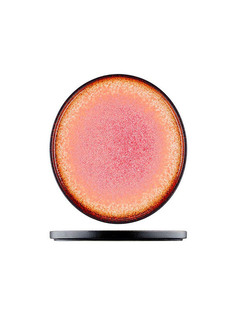 Тарелки десертные Kunstwerk 6 шт Agate 8,5 см красный