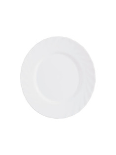 Тарелки десертные Arcoroc 6 шт Trianon, стеклянные, 19,5 см белый