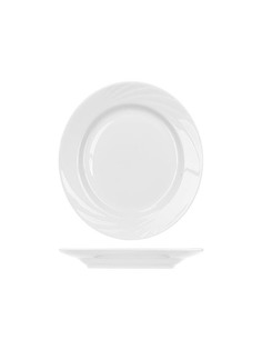 Тарелки десертные Добрушский фарфоровый завод 6 шт Голубка 20 см белый