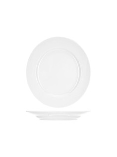 Тарелки обеденные Добрушский фарфоровый завод 6 шт Идиллия 26,5 см белый