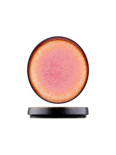 Тарелки десертные Kunstwerk 4 шт Agate 10,4 см красный