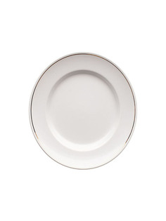 Тарелки десертные Добрушский фарфоровый завод 4 шт Идиллия 20 см белый