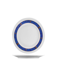 Тарелки десертные Bormioli Rocco 4 шт Astral, стеклянные, 20 см белый