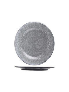 Тарелки десертные Борисовская Керамика 4 шт Млечный Путь 24 см белый