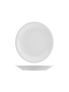Тарелки обеденные Добрушский фарфоровый завод 4 шт Катя 25,5 см белый