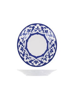 Тарелки десертные Добрушский фарфоровый завод 2 шт Идиллия-Восток 20 см белый