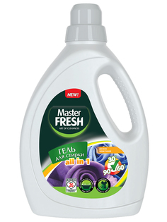 Гель для стирки Master Fresh all in one для всех типов тканей, 1,3 л