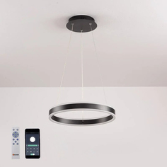 Люстра светодиодная E-SVET STELLA 64W R-APP-400x1200-BLACKWHITE-220-IP20