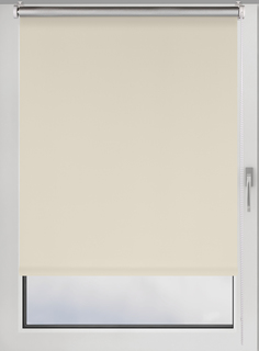 Штора рулонная блэкаут FRANC GARDINER Silver 55х160 см на окно светло-бежевый