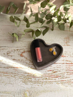 Поднос Уютория Сердце из гипса