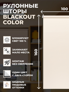 Рулонные шторы блэкаут FRANC GARDINER Color 100х160 см