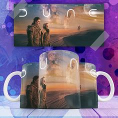 Кружка фильм Дюна Dune леди Джессика Пол МуадДиб Атрейдес с принтом 330 мл No Brand