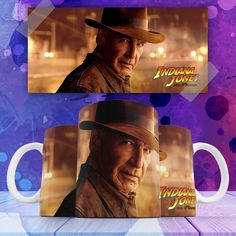 Кружка фильм Индиана Джонс и колесо судьбы Indiana Jones and the Dial of Destiny 330 мл No Brand