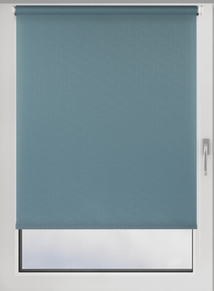 Штора рулонная FRANC GARDINER Shantung 110х160 см на окно бирюзовый