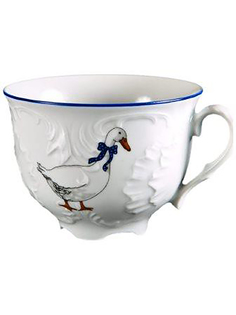 Кружки для чая CMIELOW 4 шт Rococo, фарфоровые, 330 мл