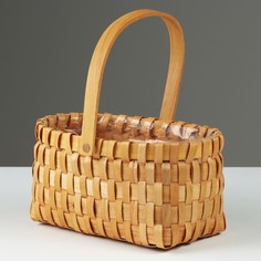 Корзина плетеная, 24 x 16,5 x 1227 см, секвойя No Brand