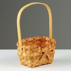 Корзина плетеная,18 x 12,5 x H9,5 x B12 x 825 см, секвойя No Brand