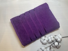 Полотенце махровое Safia Home ORION, комплект 50х70х130, фиолетовый