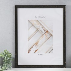 Фоторамка пластик МИРАМ 40х50 см, 642477-16 пластиковый экран Miram