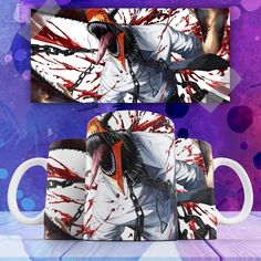 Кружка аниме человек-бензопила макима chainsaw man аниме манга 330 мл No Brand
