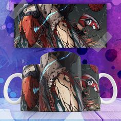 Кружка аниме человек-бензопила макима chainsaw man аниме манга 330 мл No Brand