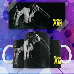 Кружка аниме человек-бензопила макима chainsaw man аниме манга 330 мл No Brand