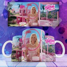 Кружка с принтом барби barbie марго робби и райан гослинг 330 мл No Brand