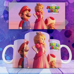 Кружка с принтом братья супер марио в кино the super mario bros 330 мл No Brand