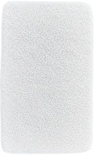 Ковер из искусственного меха букле SilverStone Teddy белый 60х110