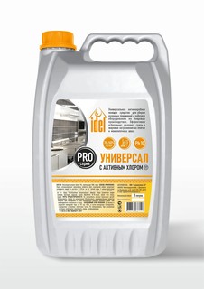 Концентрат для уборки IDEL с активным хлором, 5 л