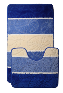 Коврики Vonaldi 10060см 5060см ruby2269navyblue0144