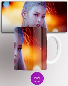 Кружка с принтом мамаму к-поп Mamamoo K-POP сола музыка 330 мл No Brand