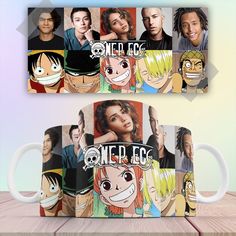 Кружка One Piece Большой куш 330 мл No Brand
