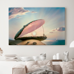 Картина интерьерная Art Debut Gallery Жемчужина Атлантиды 80х115 см